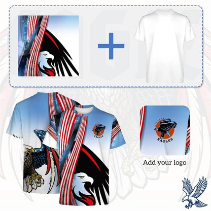 UNISEX PERFORMANCE CREW NECK SUBLIMATED SHORT SLEEVE T-SHIRT