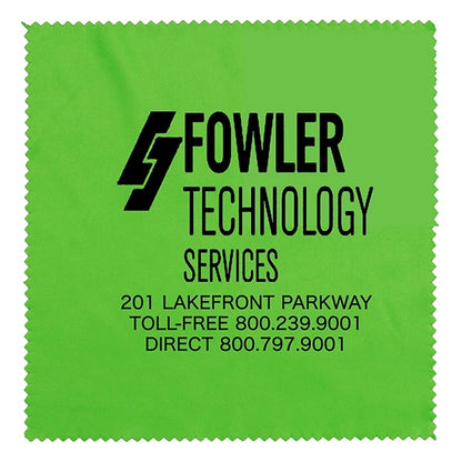 8" X 8" 100% Microfiber Recycled RPET Polyester Cleaning Clo