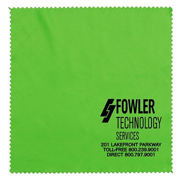 8" X 8" 100% Microfiber Recycled RPET Polyester Cleaning Clo