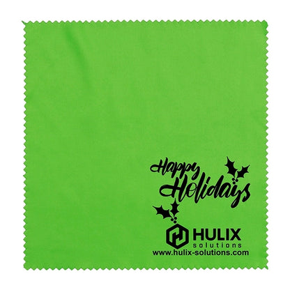 6" X 6" 100% Microfiber Recycled RPET Polyester Cleaning Clo