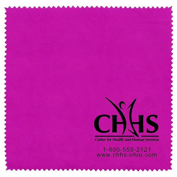 6" X 6" 100% Microfiber Recycled RPET Polyester Cleaning Clo