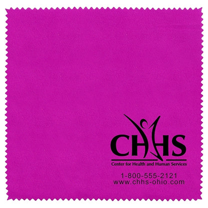 6" X 6" 100% Microfiber Recycled RPET Polyester Cleaning Clo