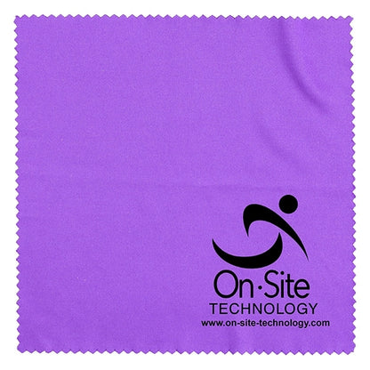 6" X 6" 100% Microfiber Recycled RPET Polyester Cleaning Clo