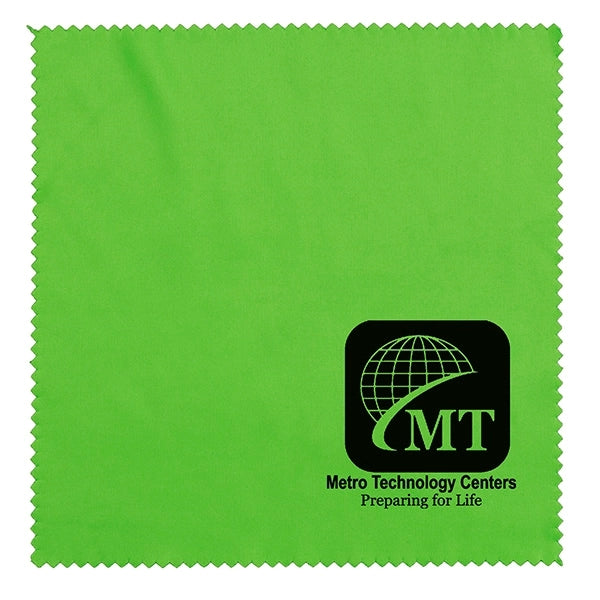 6" X 6" 100% Microfiber Recycled RPET Polyester Cleaning Clo