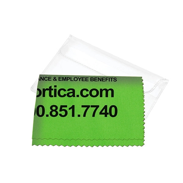 6" X 6" 100% Microfiber Recycled RPET Polyester Cleaning Clo