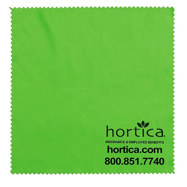 6" X 6" 100% Microfiber Recycled RPET Polyester Cleaning Clo