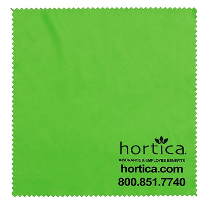 6" X 6" 100% Microfiber Recycled RPET Polyester Cleaning Clo