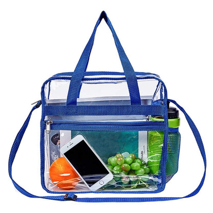 Large PVC Clear Waterproof Travel Shopping Storage Tote Bag