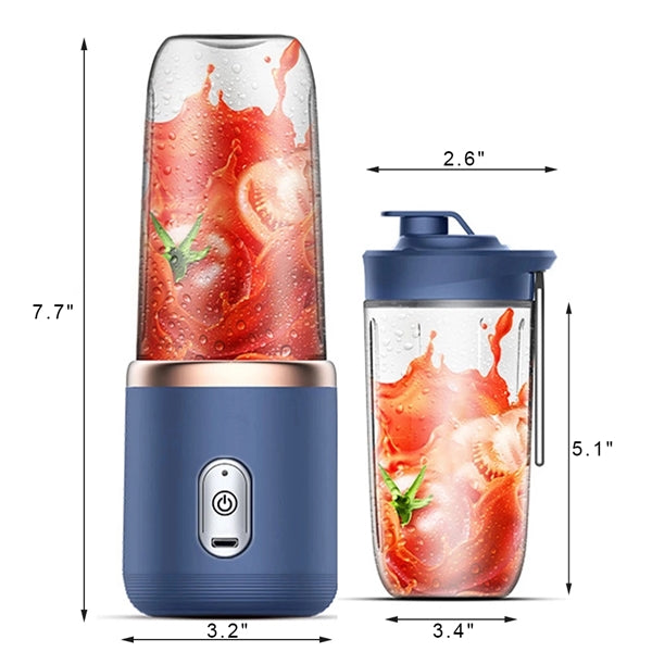 Portable Blender with 6 Blades for Smoothies Shakes