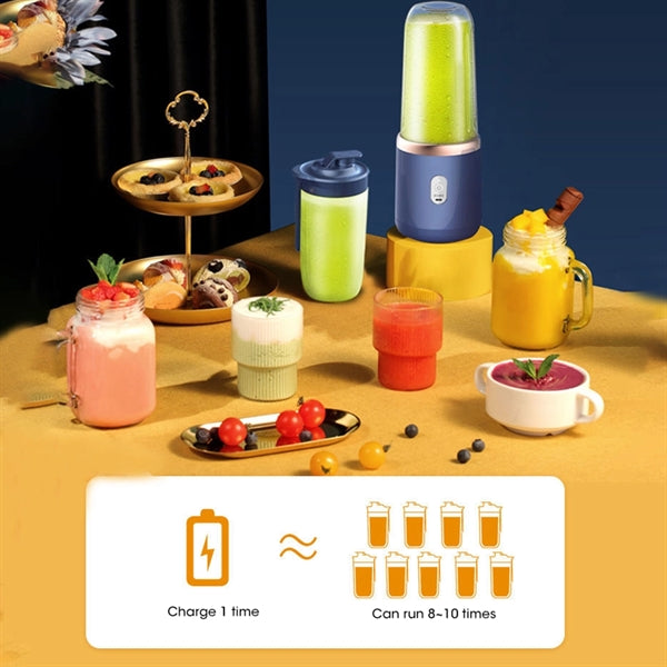 Portable Blender with 6 Blades for Smoothies Shakes