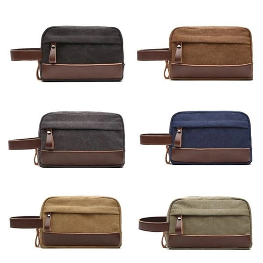 Canvas Toiletry Bag