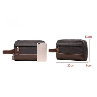 Canvas Toiletry Bag