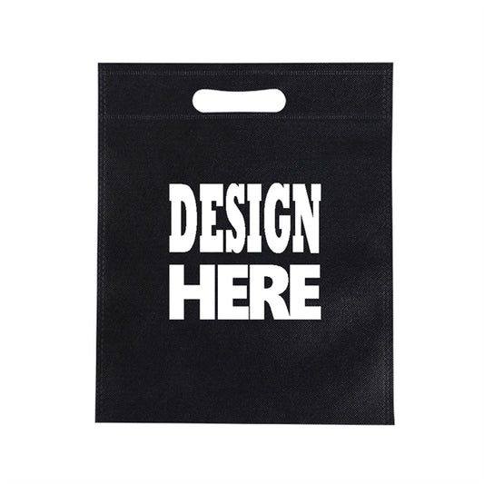 Custom Die Cut Non Woven Bag Shopping Tote