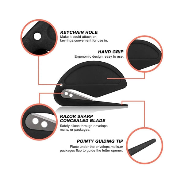Business Card Oval Letter Opener