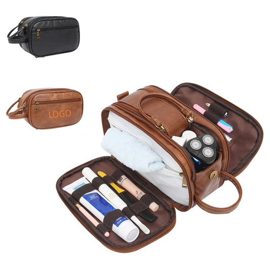 Large Travel PU Leather Cosmetic Bags