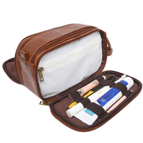 Large Travel PU Leather Cosmetic Bags