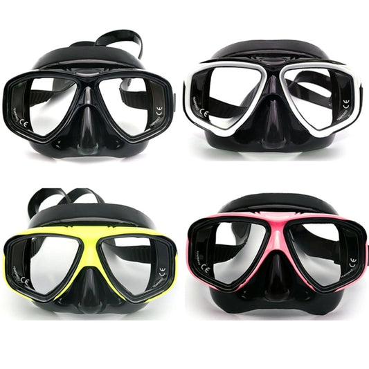 Swim Goggles Adult with Nose Cover, Clear Diving Mask Wide