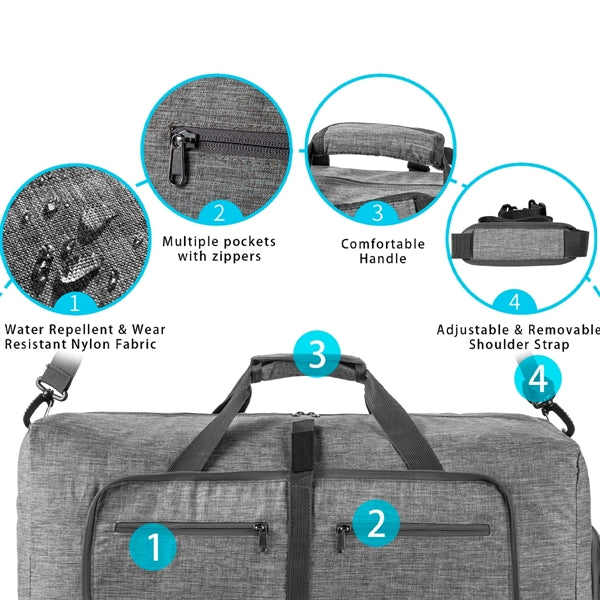 Foldable Travel Duffel Bag