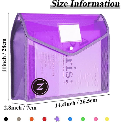 Waterproof File Bag Office Storage Folder