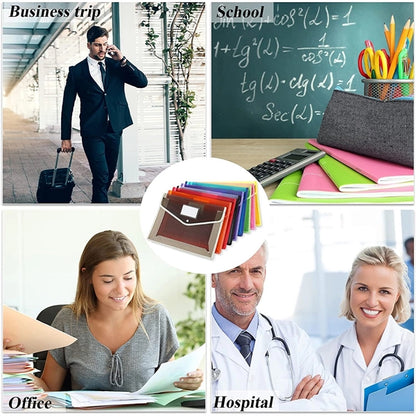 Waterproof File Bag Office Storage Folder