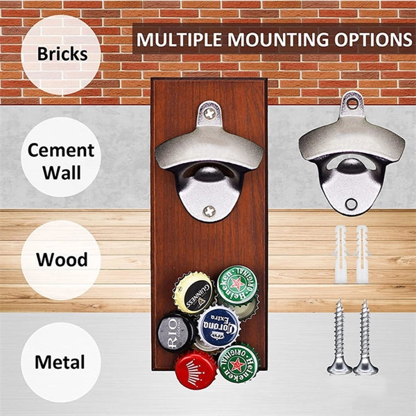 Wall Mount Bottle Opener