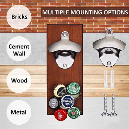 Wall Mount Bottle Opener