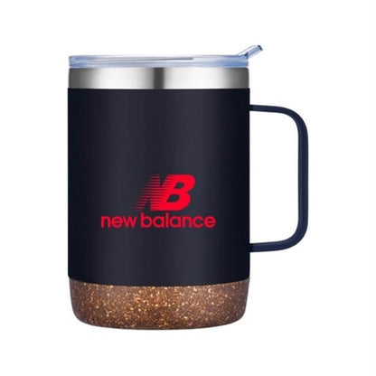 12 oz. Stainless Steel Mug with Cork Bottom