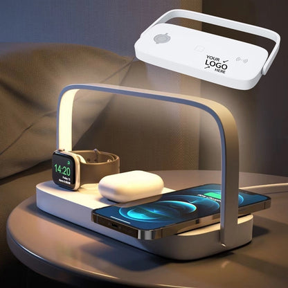 15W 4 In 1 Led Desk Lamp Wireless Charging