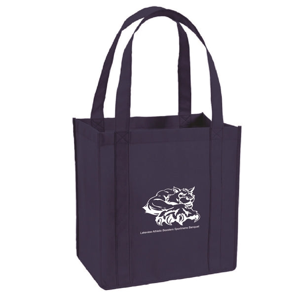 90 GSM Non-Woven Polypropylene Shopping Tote Bag w/ Handles