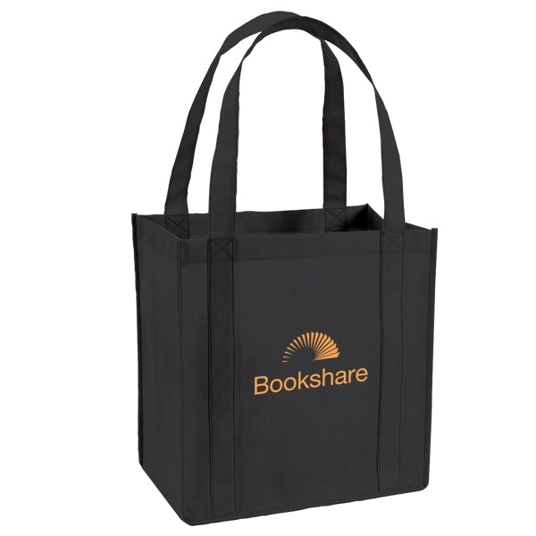 90 GSM Non-Woven Polypropylene Shopping Tote Bag w/ Handles