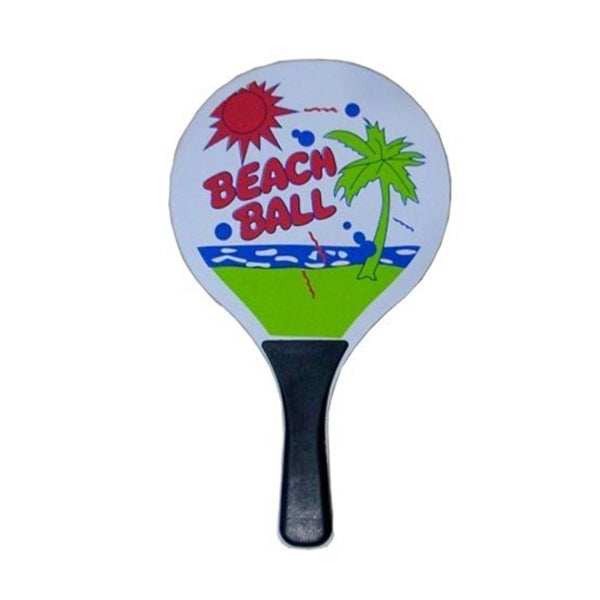 Beach Tennis Wooden Paddle Game Set