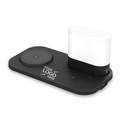 15W 4 in 1 Night Light Wireless Charging Station
