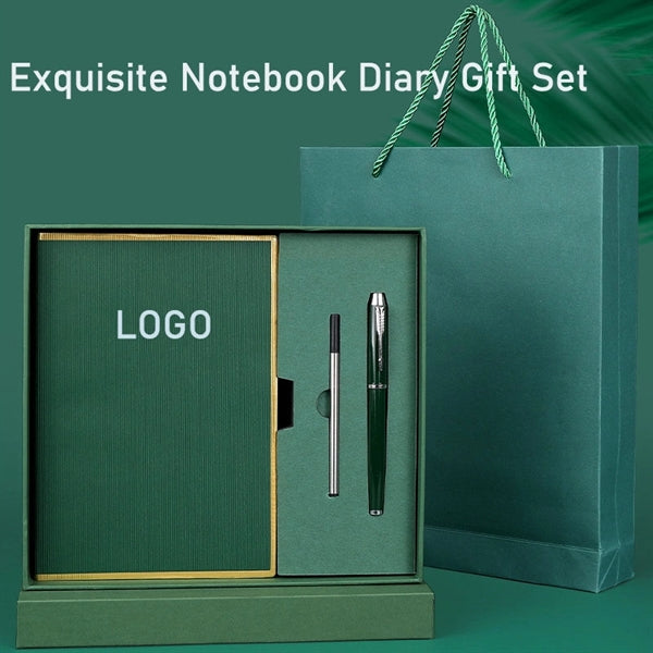 Gift Set Of Business Notebook And Signature Pen