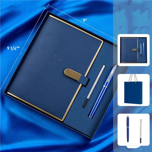 Gift Set Of Business Notebook And Signature Pen