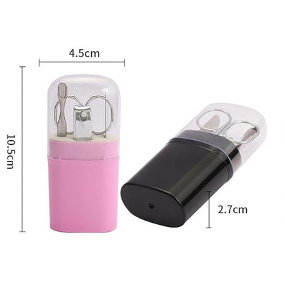 4pcs/set Travel Manicure Set Beauty Gift