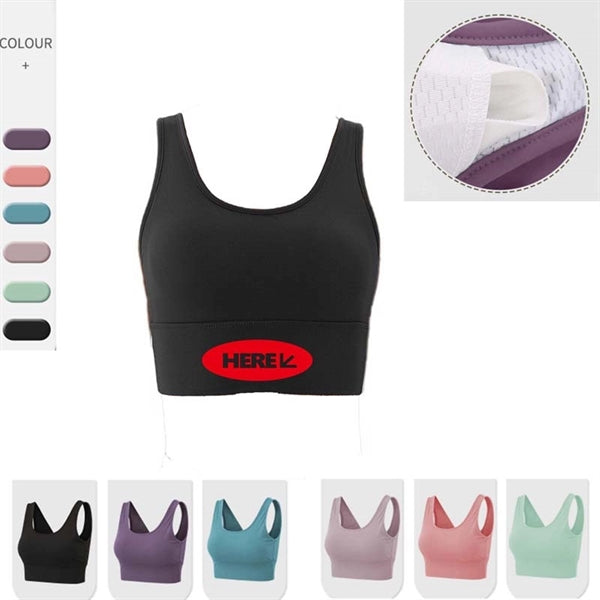 Seamless Workout Outfit Breathable Stretch Yoga Top