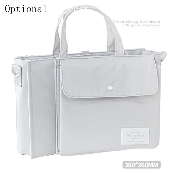 Foldable Stationery Storage Bag File Folder Organizer