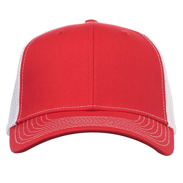 Structured Six-Panel Trucker Snapback Caps W/Custom Logo