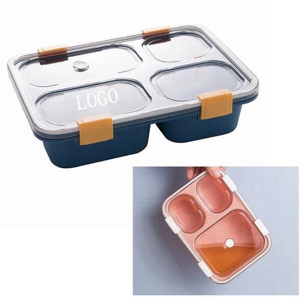 850ml/1250ml Divide Lunch Box With Lid