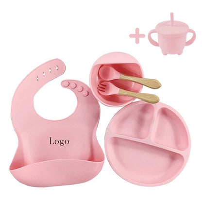 5Pcs Silicone Suction Plate Set for Babies and Toddlers