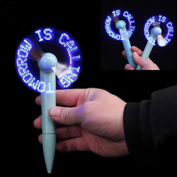 Ballpoint Pen With Flash Fan