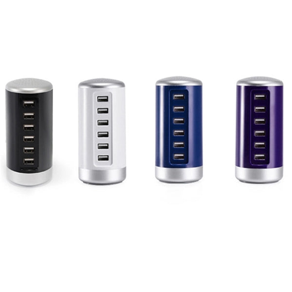 Universal 6 USB Ports Desktop Charging Station Hub