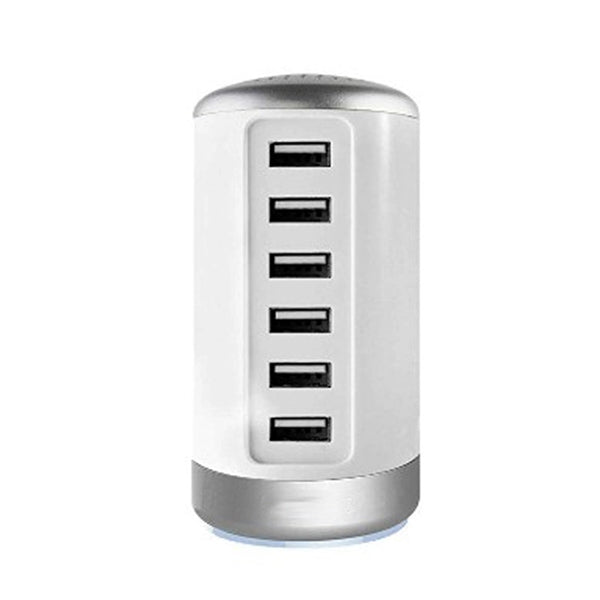 Universal 6 USB Ports Desktop Charging Station Hub