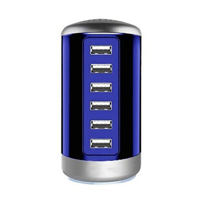Universal 6 USB Ports Desktop Charging Station Hub