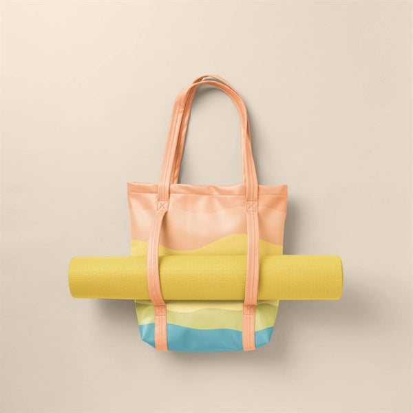 SHAMWOW YOGA TOTE - VEGAN LEATHER