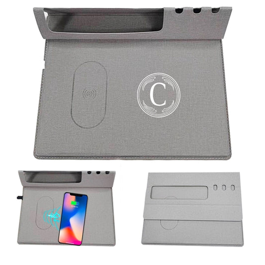 Foldable 10W Wireless Charging Mouse Pad