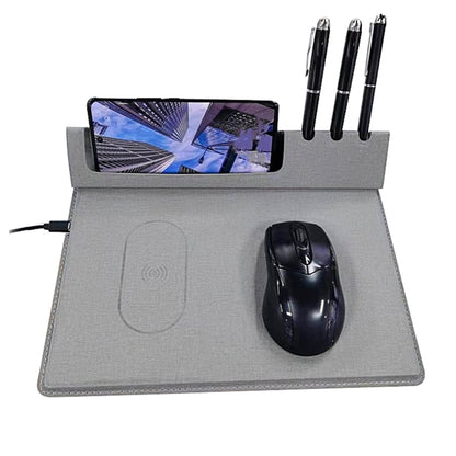 Foldable 10W Wireless Charging Mouse Pad