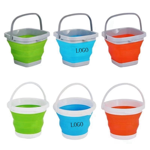10L Foldable Silicone Bucket