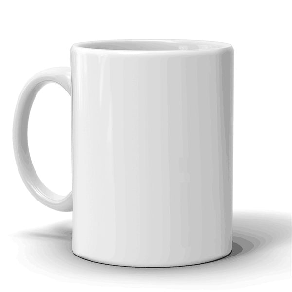 11oz White ceramic mug
