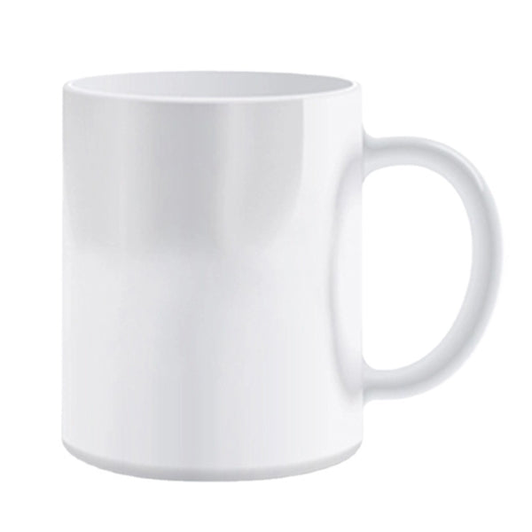 11oz White ceramic mug